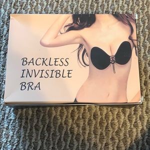 Sticky bra. Backless and strapless.